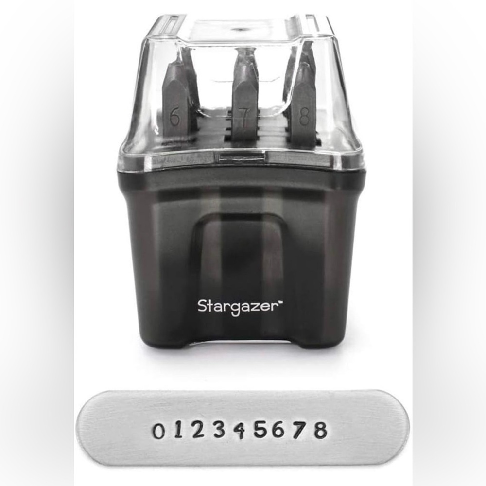 Impressart Stargazer Number metal stamp set 1️⃣